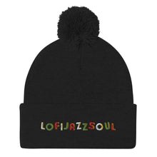 Load image into Gallery viewer, Limited Edition Lofijazzsoul Pom-Pom Beanie - lofijazzsoul
