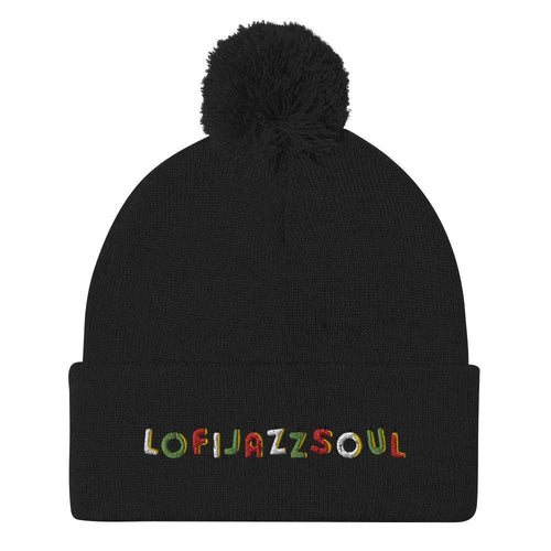 Limited Edition Lofijazzsoul Pom-Pom Beanie - lofijazzsoul