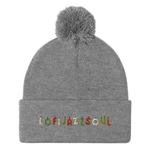 Load image into Gallery viewer, Limited Edition Lofijazzsoul Pom-Pom Beanie - lofijazzsoul
