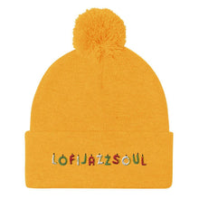 Load image into Gallery viewer, Limited Edition Lofijazzsoul Pom-Pom Beanie - lofijazzsoul
