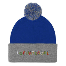 Load image into Gallery viewer, Limited Edition Lofijazzsoul Pom-Pom Beanie - lofijazzsoul
