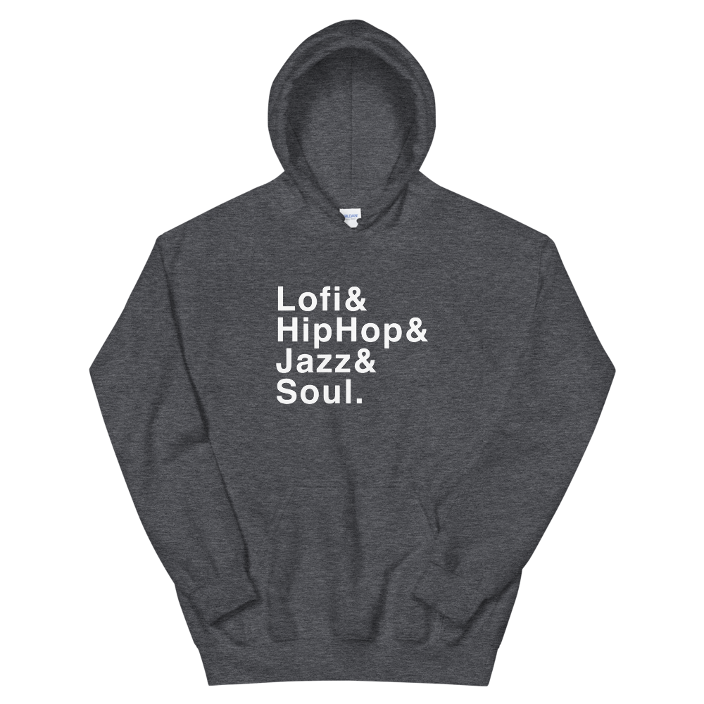 Lofi, HipHop, Jazz & Soul - Unisex Hoodie - lofijazzsoul